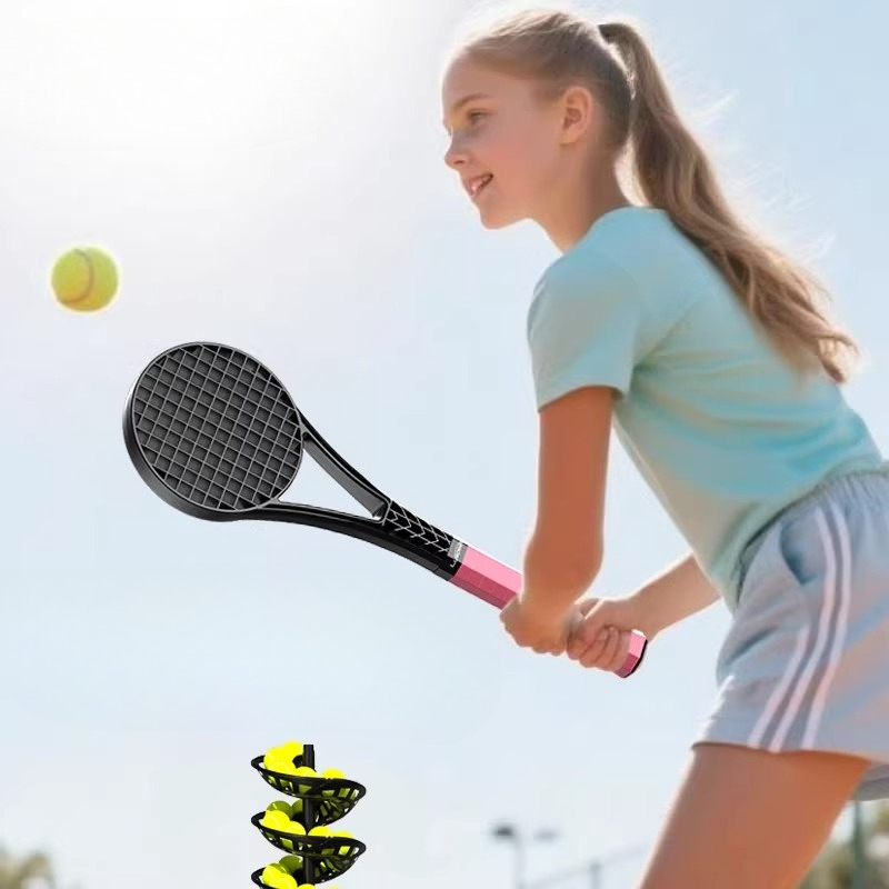 Sports Equipment Stores - Professioneller Tennis-Dessert-Schläger Kinder-Übungs-Tennisschläger Erwachsenen-Einzeltrainingsschläger Tragbare Sportausrüstung