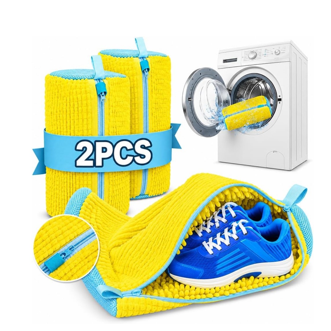 Sports Equipment Dryer - 2-teiliger Wäschesack für Schuhe, wiederverwendbarer Reinigungsbeutel