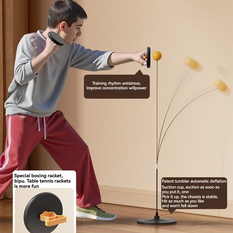 Ping Pong Ball Set - Elastizität Tischtennis-Übungstrainer Ping Pong Practice Vision
