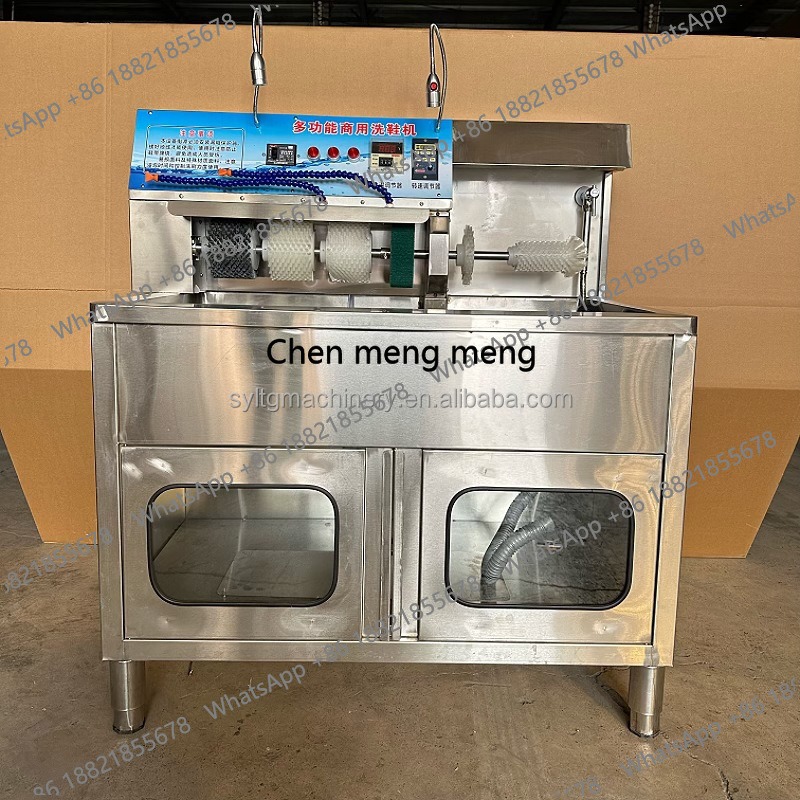 Sports Equipment Dryer - Automatische Edelstahl-Schuhwaschmaschine Sportbekleidung Schuhflecken-Waschgerät Sportschuh-Wasch- und
