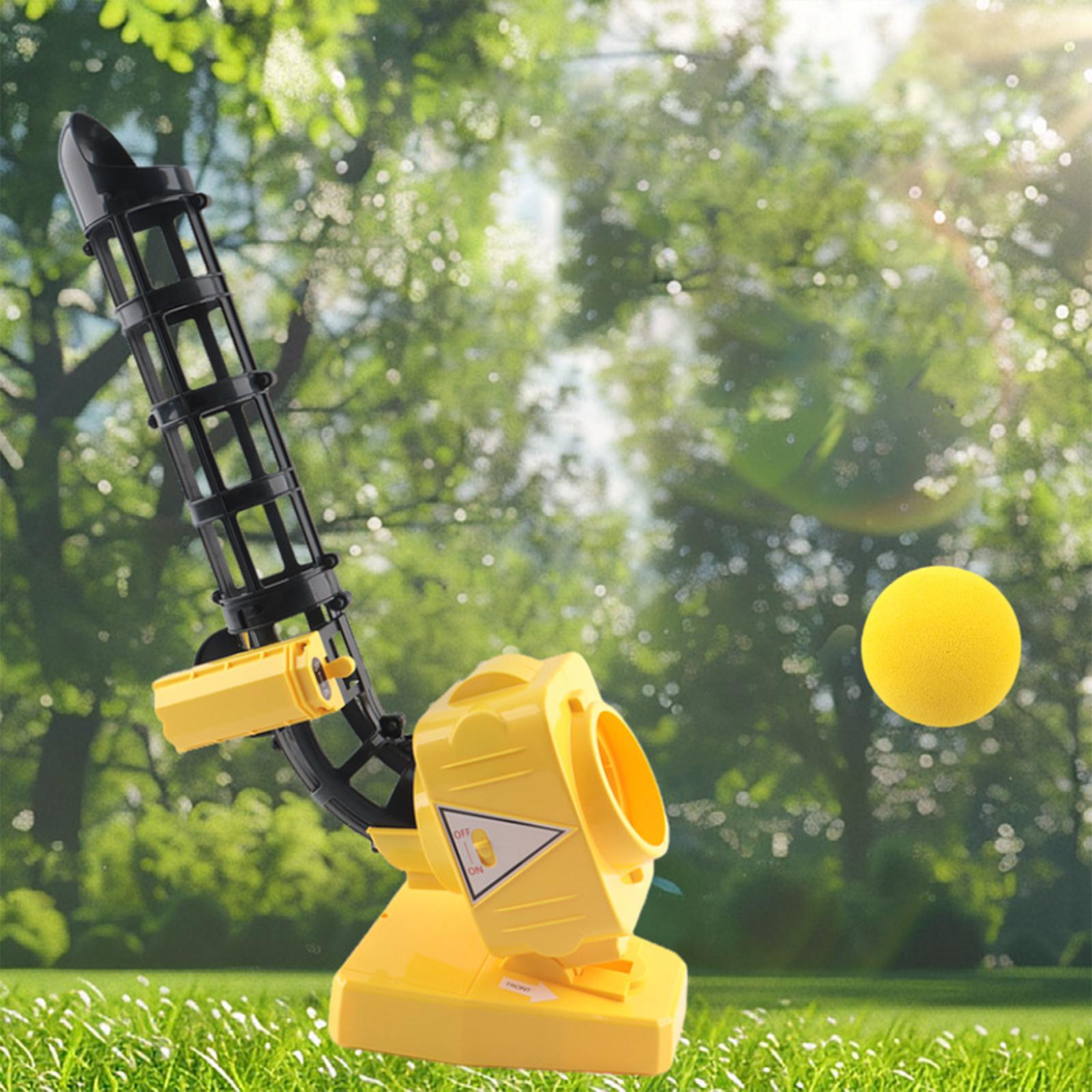 Sports Equipment Stores - Kinder-Baseball-Spielzeug, elektrischer Ballwerfer, Sport-Trainingsausrüstung, Kunststoff-Spielset für