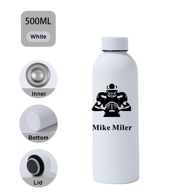 Sports Equipment And Names - 750 ml Thermoskanne mit individuellem Logo
