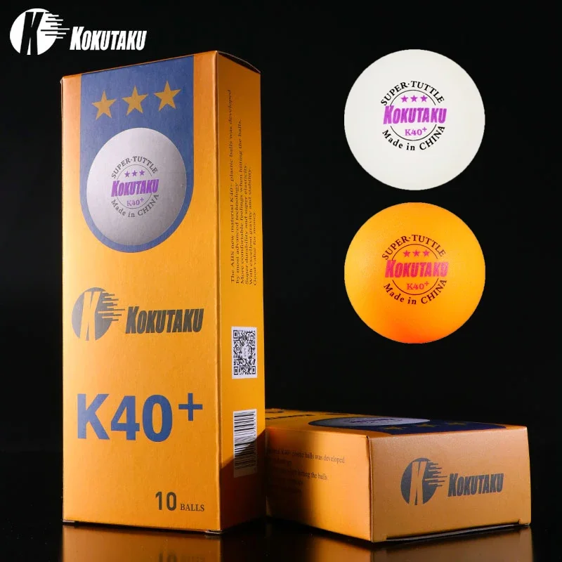 Ping Pong Ball Set - Ausverkauf Kokutaku K40+ 3-Sterne-Tischtennisbälle mit Naht,