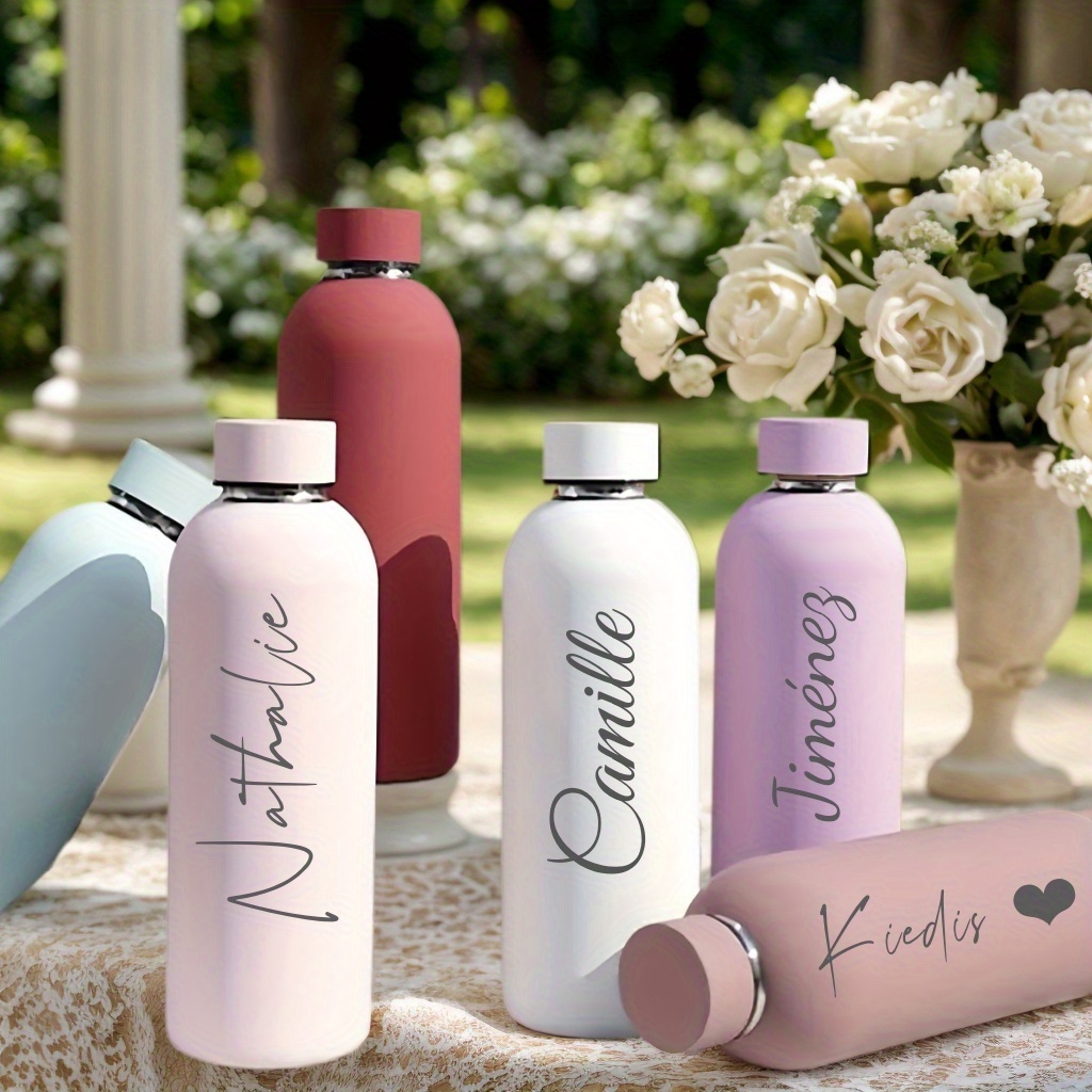 Sports Equipment And Names - Benutzerdefinierte Logo Name Thermoskanne Große Isolierflasche