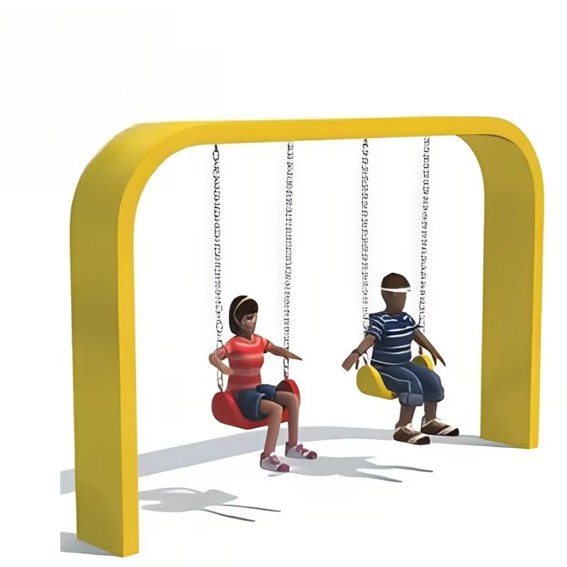 Sports Equipment In School - Hochwertige Outdoor-Spielplatz-Vergnügungsausrüstung, Schaukelset, Outdoor-Sport, Kinderspielplatz, doppelte