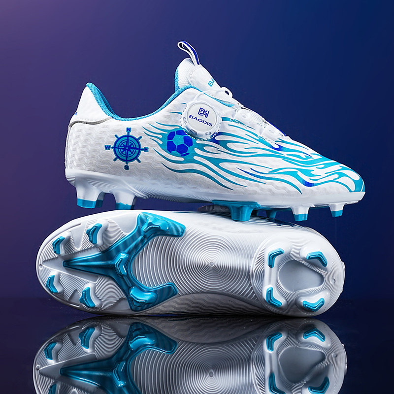Sports Equipment For Boys - Kinder-Fußballschuhe für Kunstrasen, atmungsaktive, leichte Trainingsschuhe,