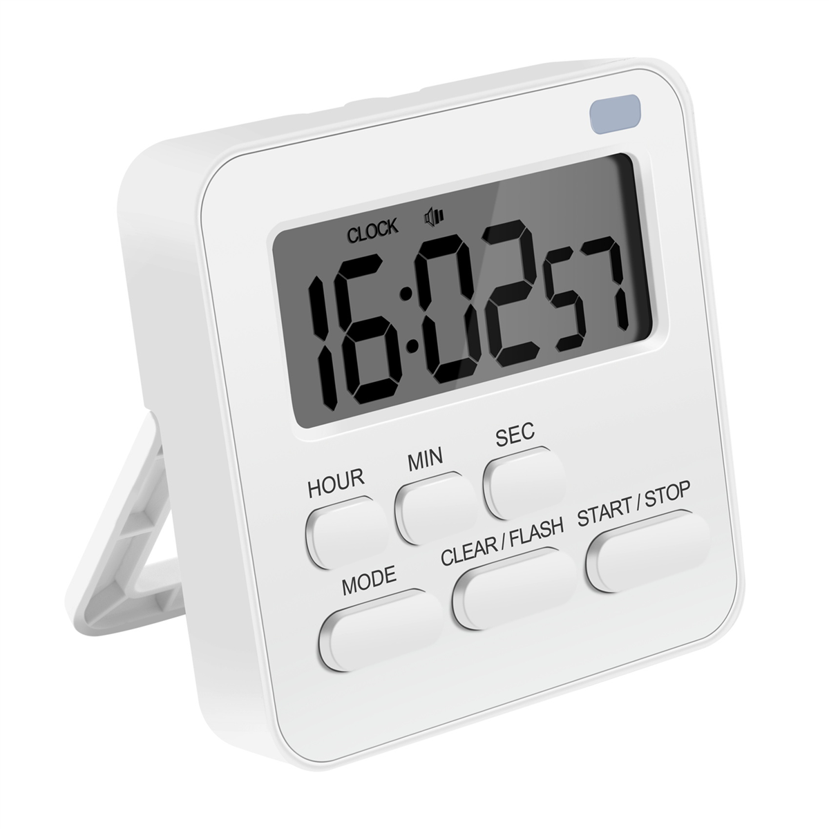 Sports Equipment Kitchener - Küchentimer, Eieruhr mit Uhr, digitale Timer-Stoppuhr
