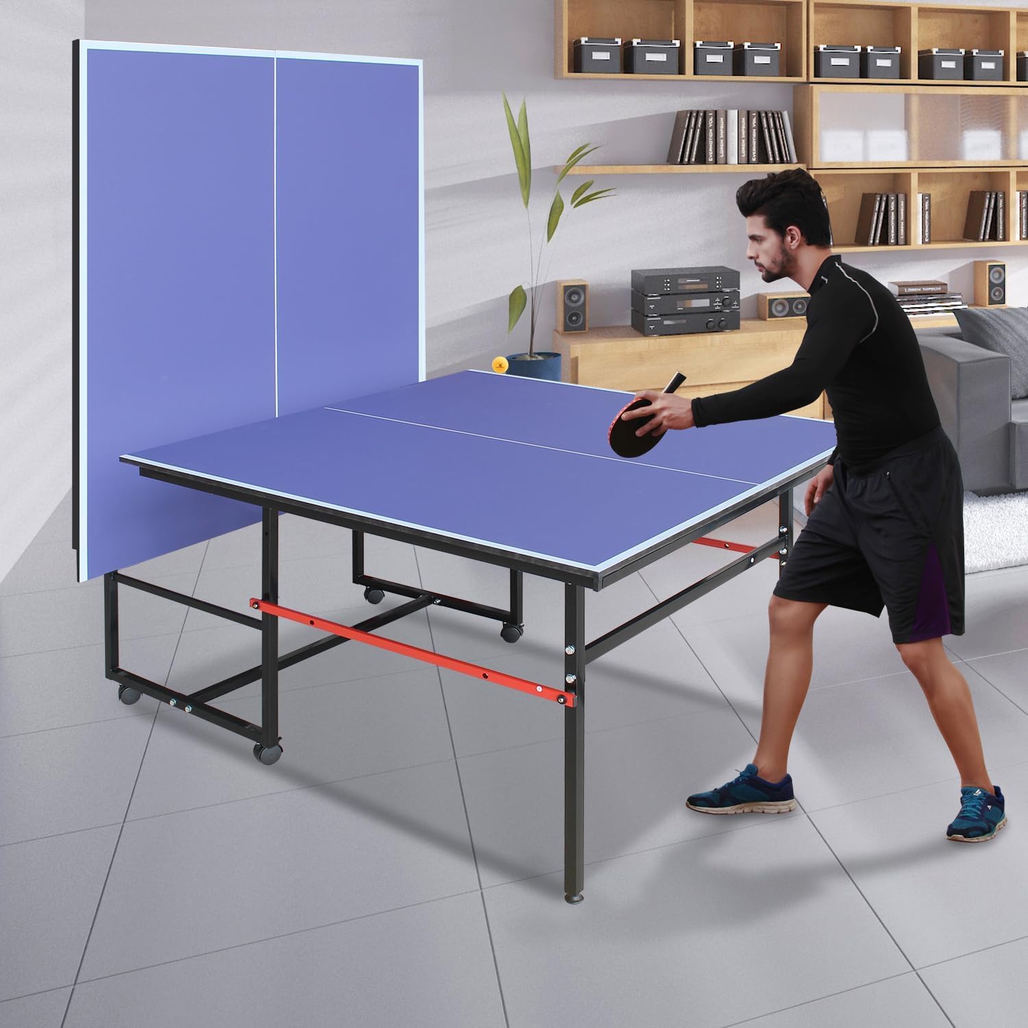 8 Fuß tragbarer Ping-Pong-Tisc – Ping Pong Ball Set Bewertung und Preis