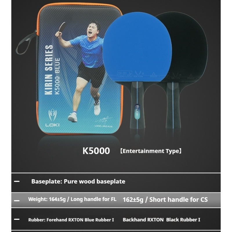 LOKI K5000 Tischtennisschläger – Ping Pong Ball Set Bewertung und Preis