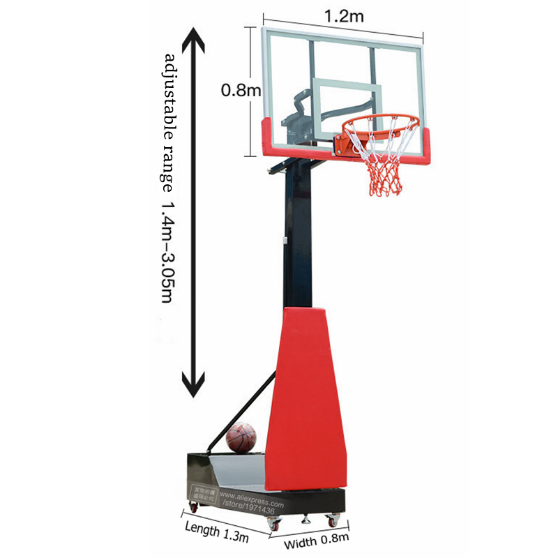 Höhenverstellbarer, tragbarer, – Sports Equipment In School Bewertung und Preis