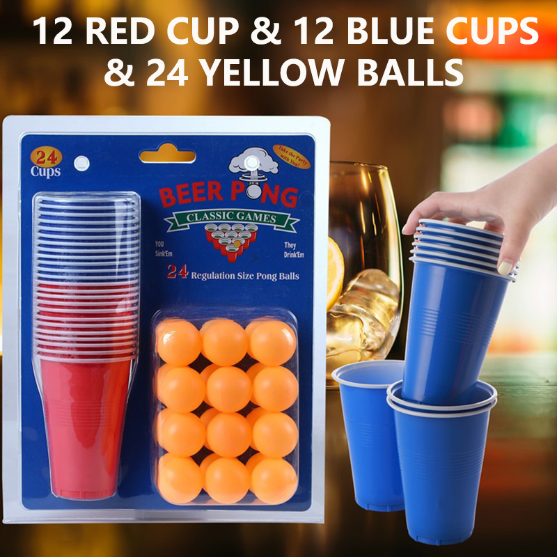 Beer Pong Spielset & Partybech – Ping Pong Ball Set Bewertung und Preis
