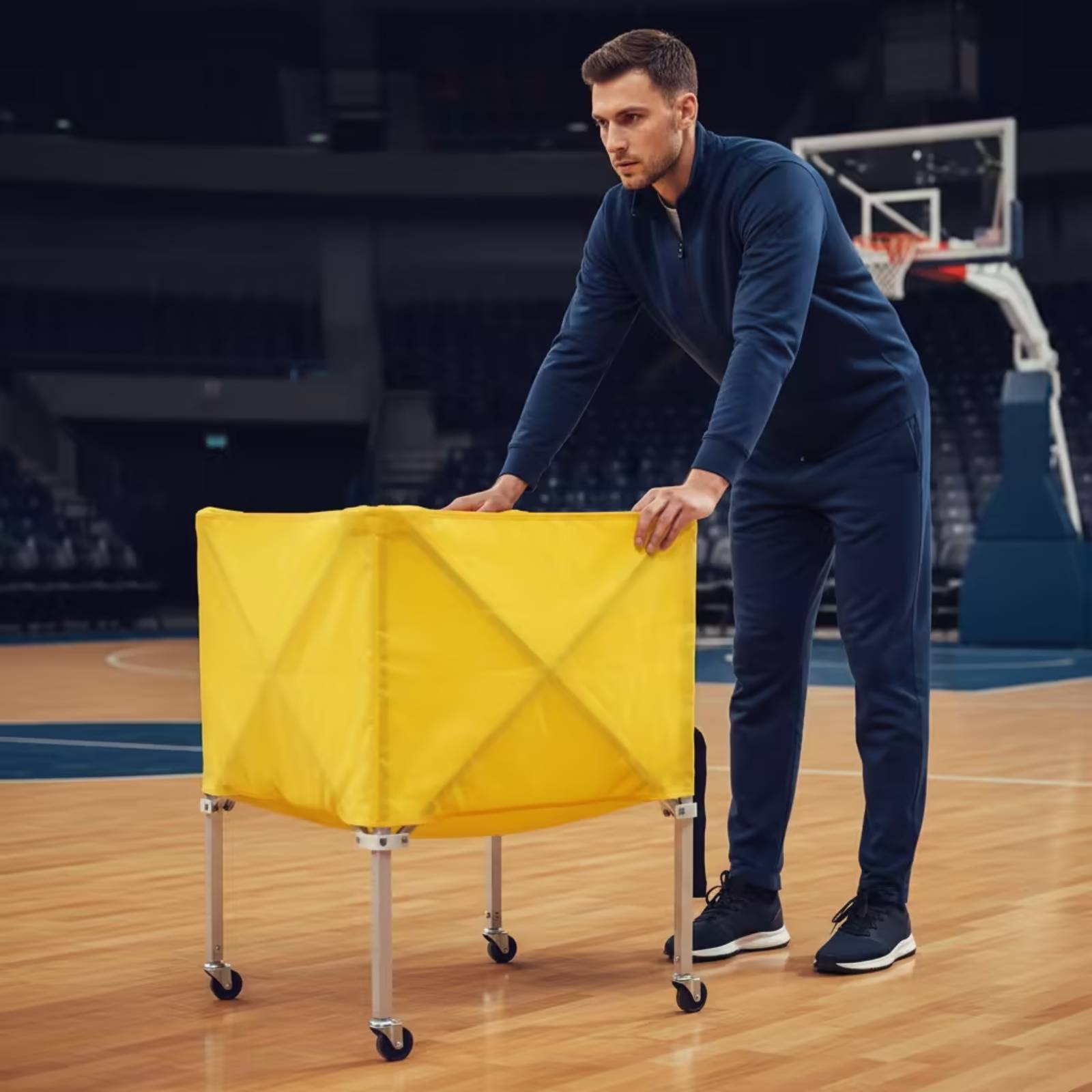 Zusammenklappbarer Ballwagen m – Sports Equipment In School Bewertung und Preis