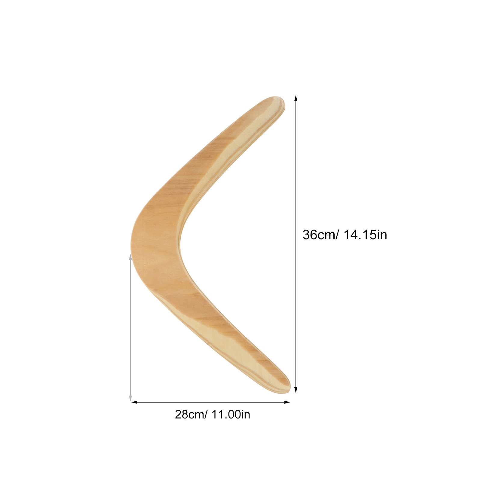 1 Stück Bumerang aus Holz, V-f – Sports Equipment For Kids Bewertung und Preis
