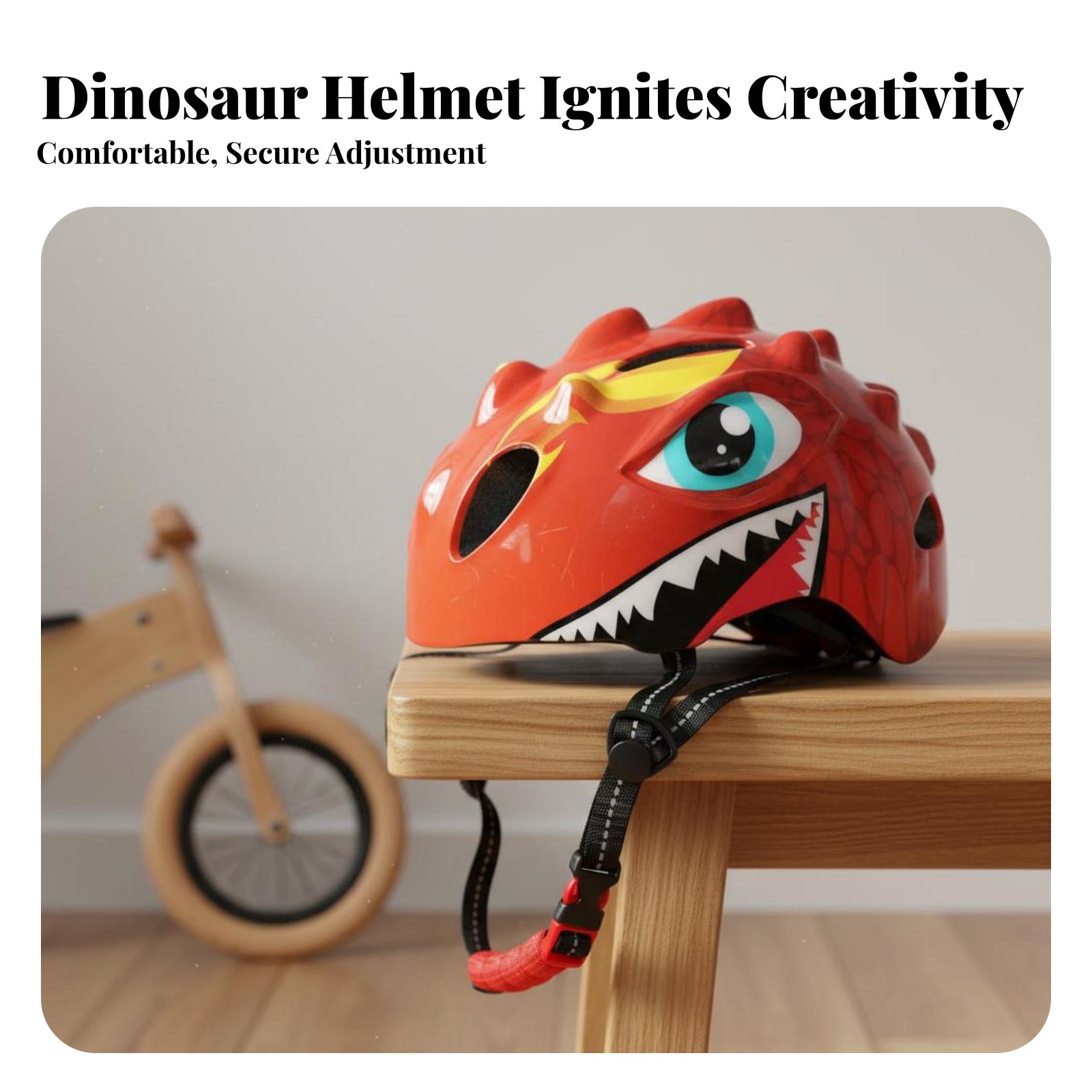 Cartoon-Dinosaurier-Helm, viel – Sports Equipment For Kids Bewertung und Preis