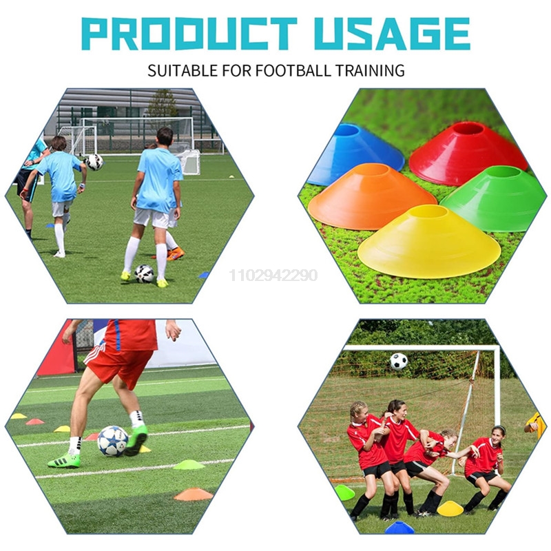 10/50 Stück Scheibenkegel Trai – Football Training Cone Bewertung und Preis