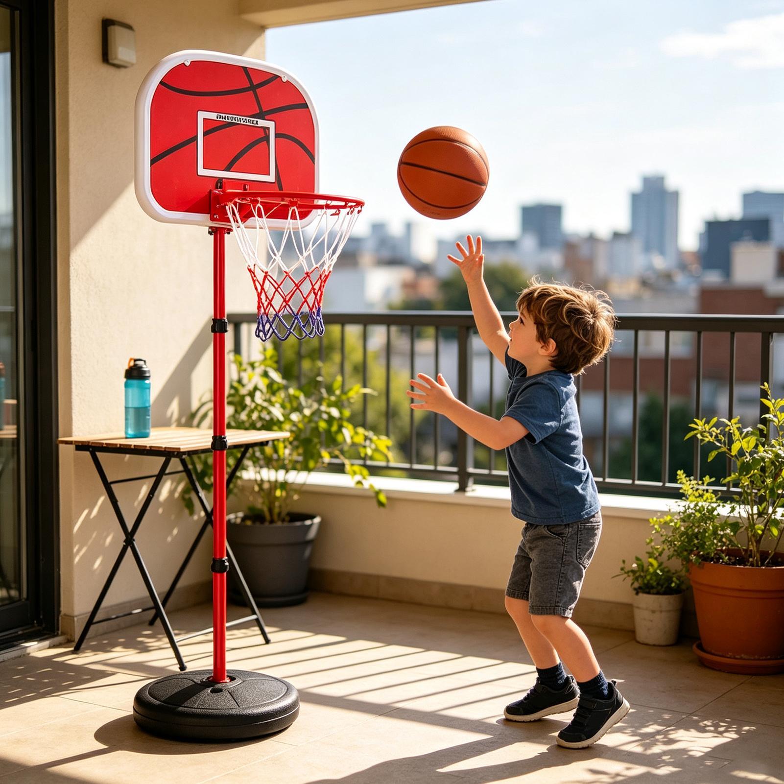 Basketballkorb und Ständer für – Sports Equipment For Kids Bewertung und Preis