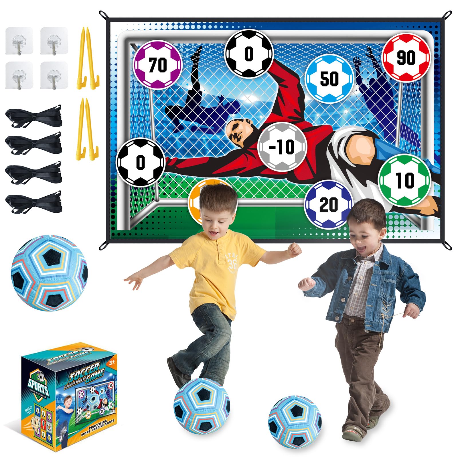 150CM Fußball Spiel Matte Set  – Sports Equipment For Boys Bewertung und Preis